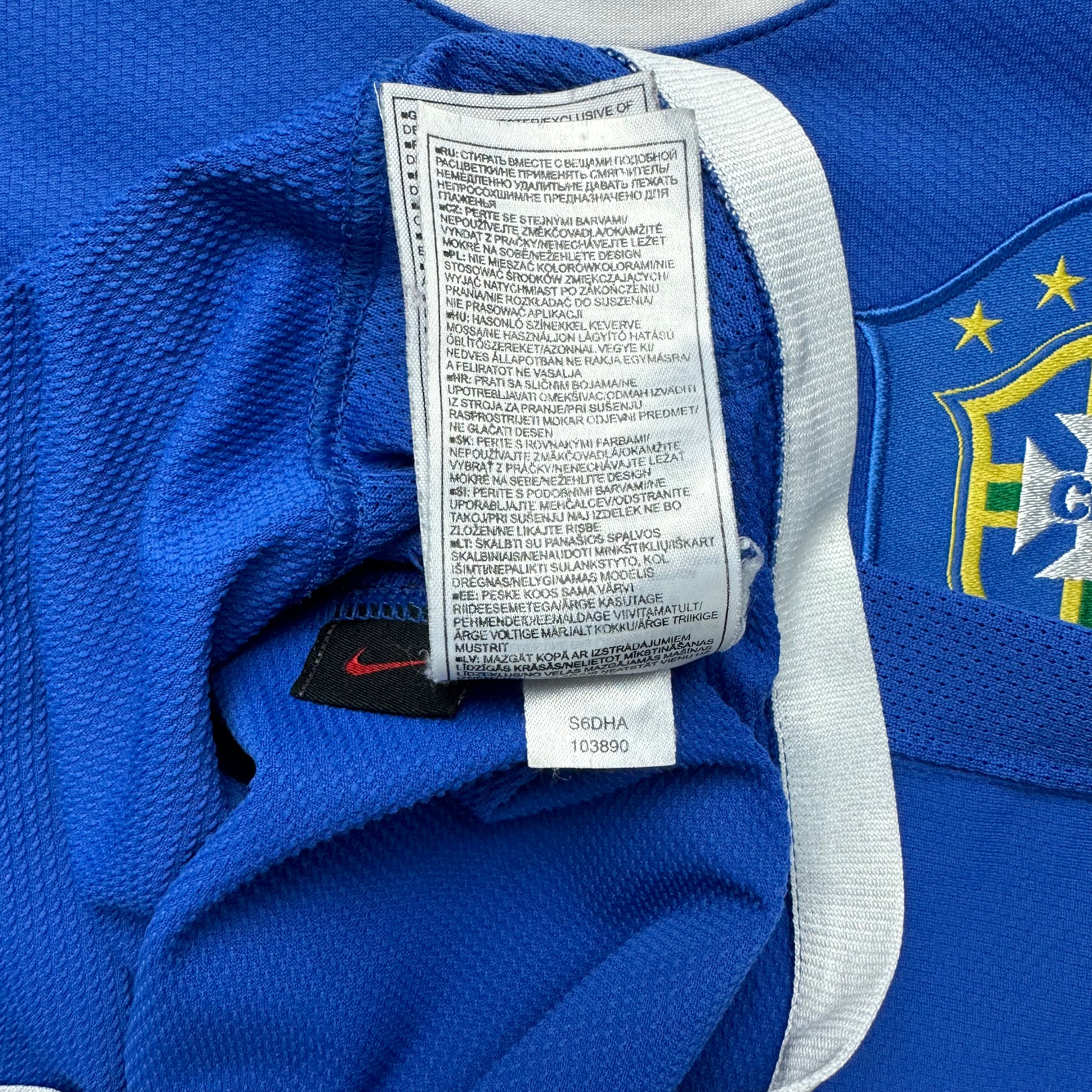 Brazil 2006 Away Shirt (S) Ronaldo #9